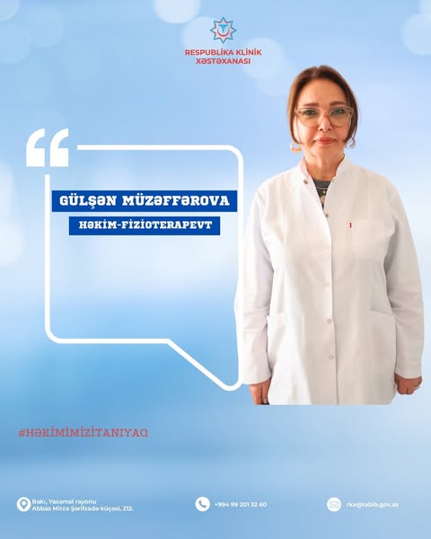 Mənalı ömrünü müqəddəs peşəsinə həsr edən həkim - Gülşən Müzəffərova