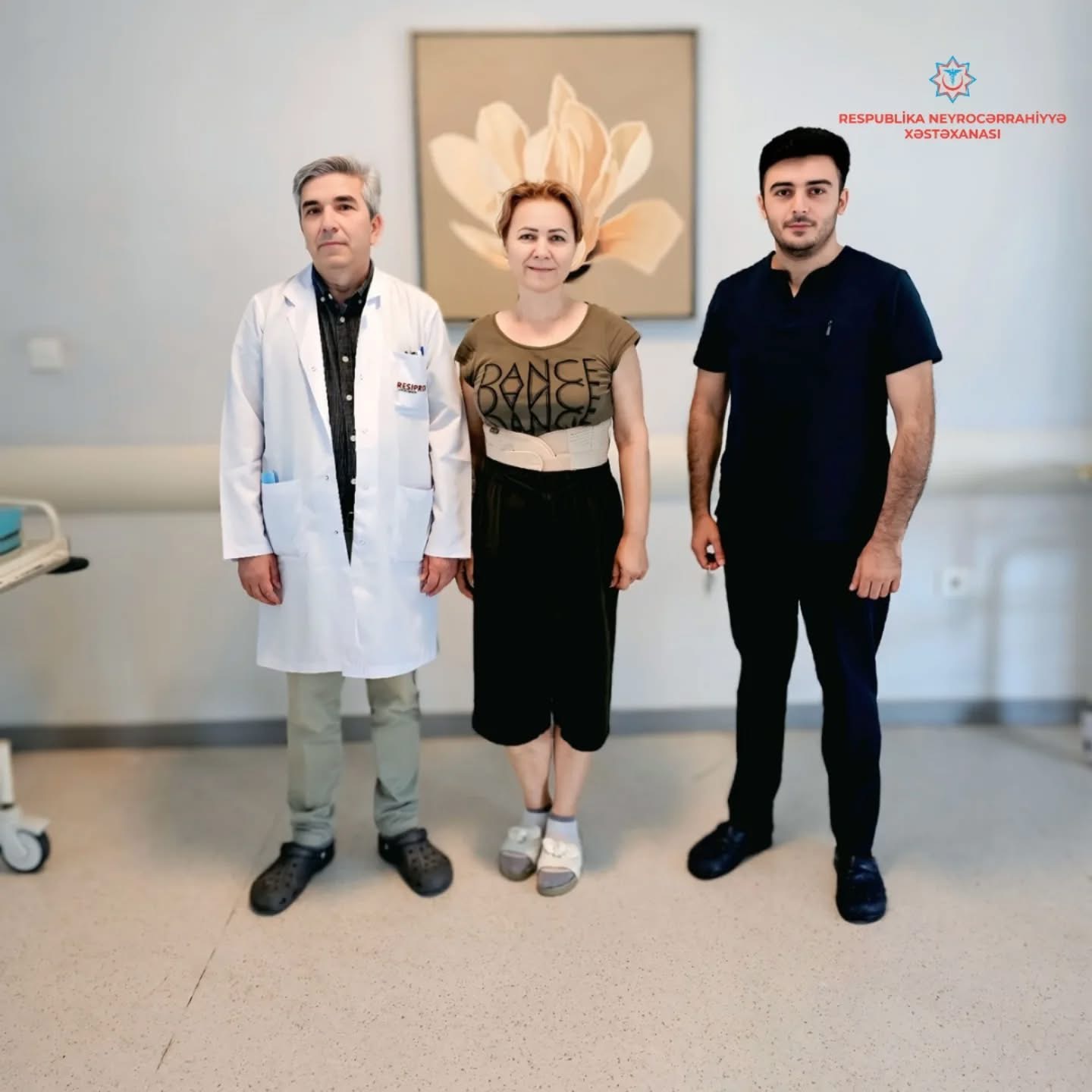 Uzunmüddətli ayaq ağrıları şikayətləri ilə Neyrocərrahiyyə Xəstəxanasına müraciət edən pasiyent sağlamlığına qovuşub