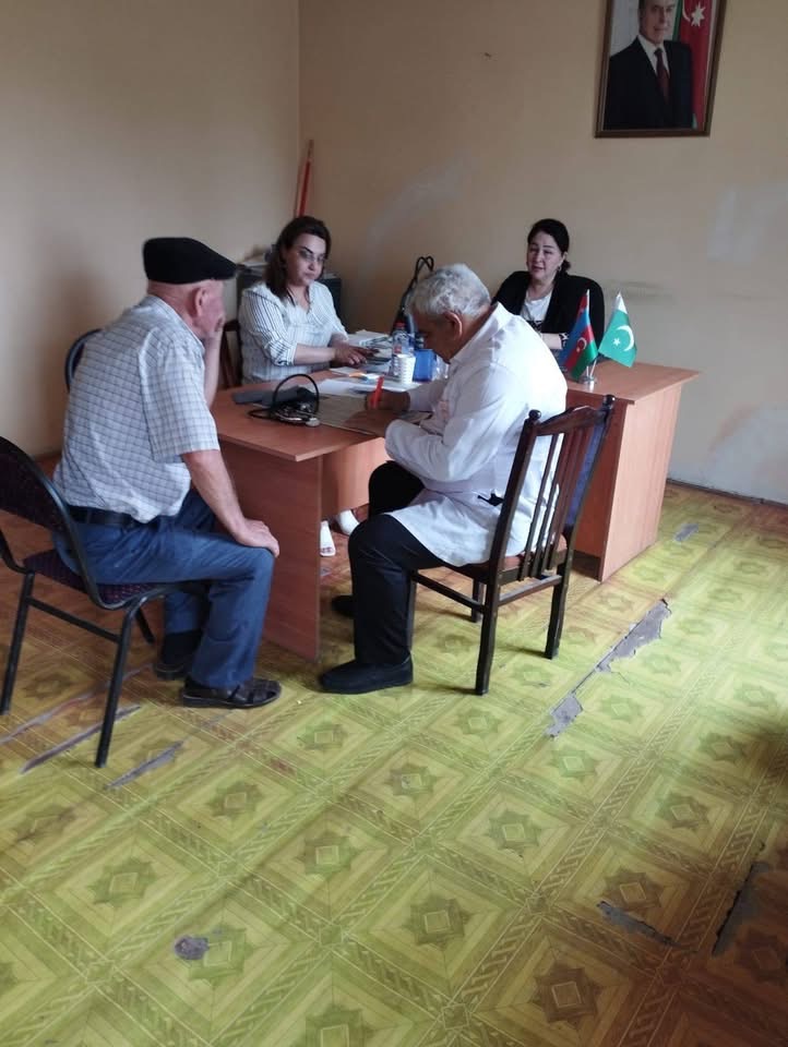 Ağsunun Gəgəli kənd sakinləri üçün tibbi aksiya təşkil olunub