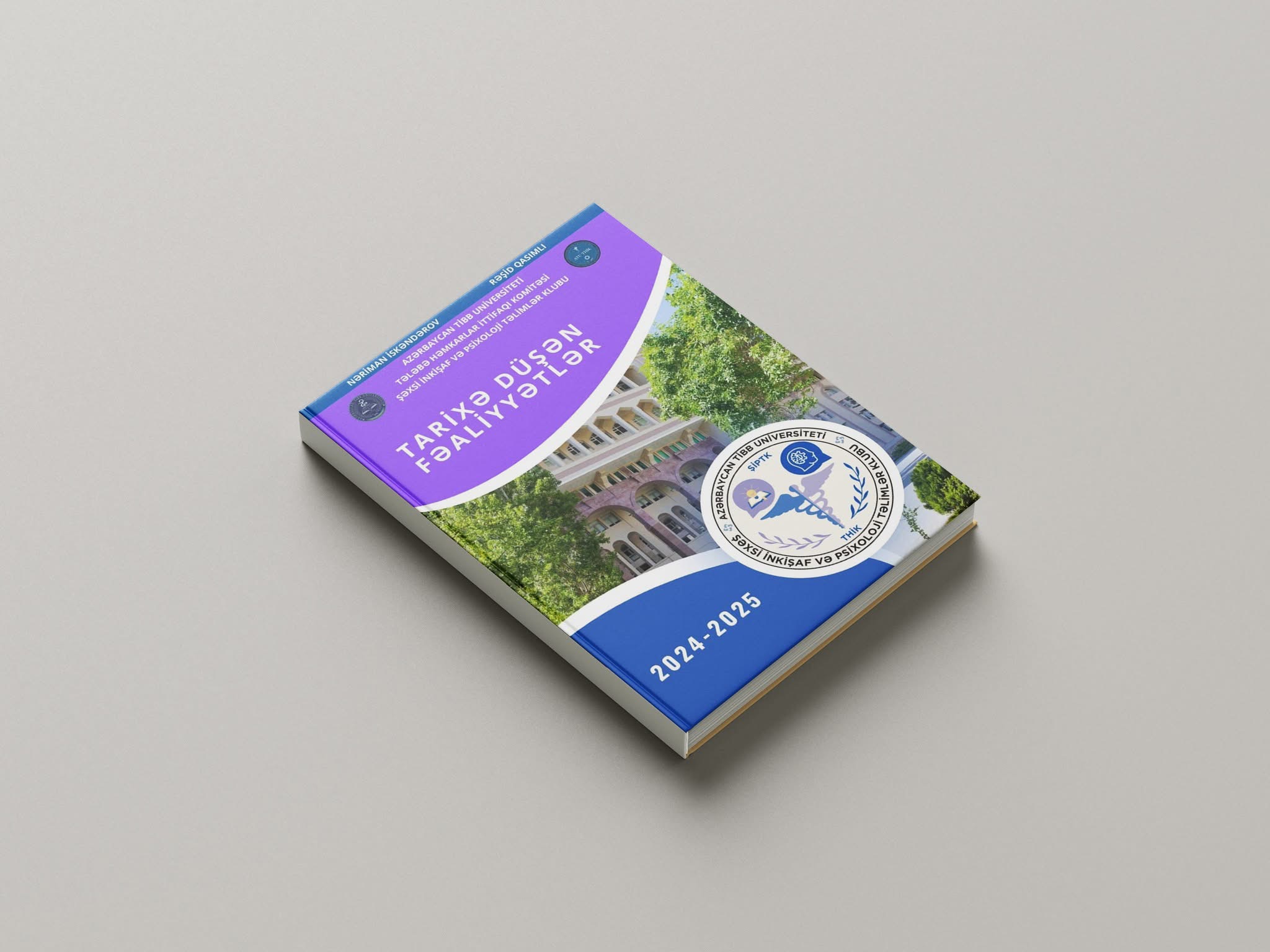ATU-nun Tələbə Həmkarlar İttifaqı Komitəsinin nəzdindəki Şəxsi İnkişaf və Psixoloji Təlimlər Klubunun bir illik fəaliyyətinə həsr olunan KİTAB