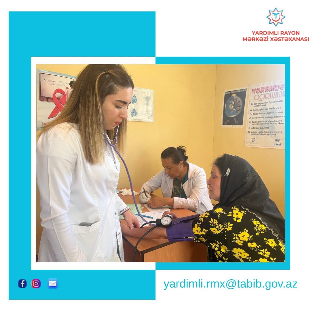 Yardımlının ucqar kəndlərində vətəndaşların səyyar tibbi müayinələri aparılıb
