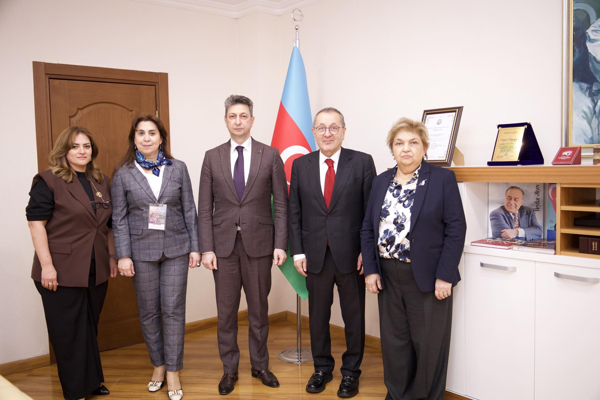 Azərbaycan Dövlət Həkimləri Təkmilləşdirmə İnstitutunda Türkiyənin tanınmış həkimləri ilə görüş keçirilib