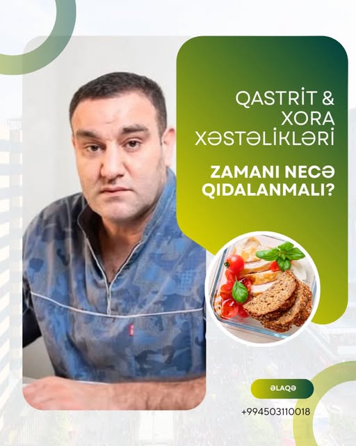 Qastrit və xora zamanı necə qidalanmalı?