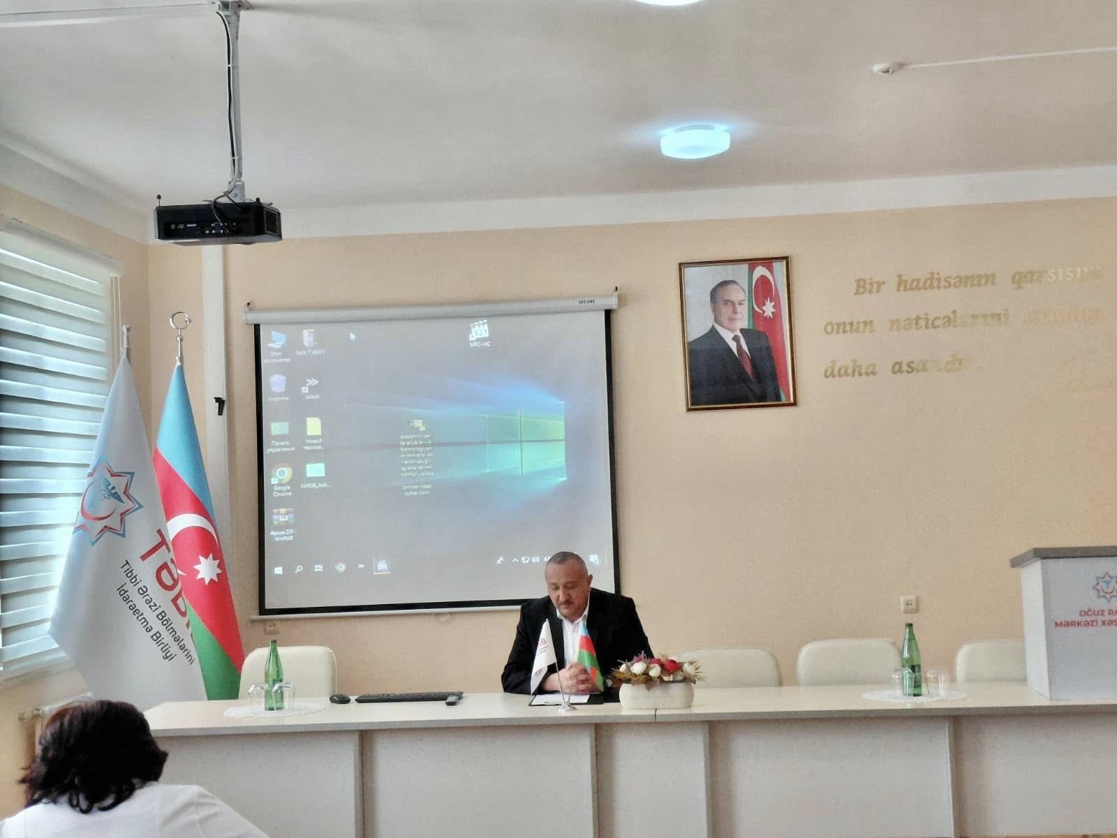 Akademik Zərifə xanım Əliyevanın xatirəsi Oğuz Rayon Mərkəzi Xəstəxnasında anılıb