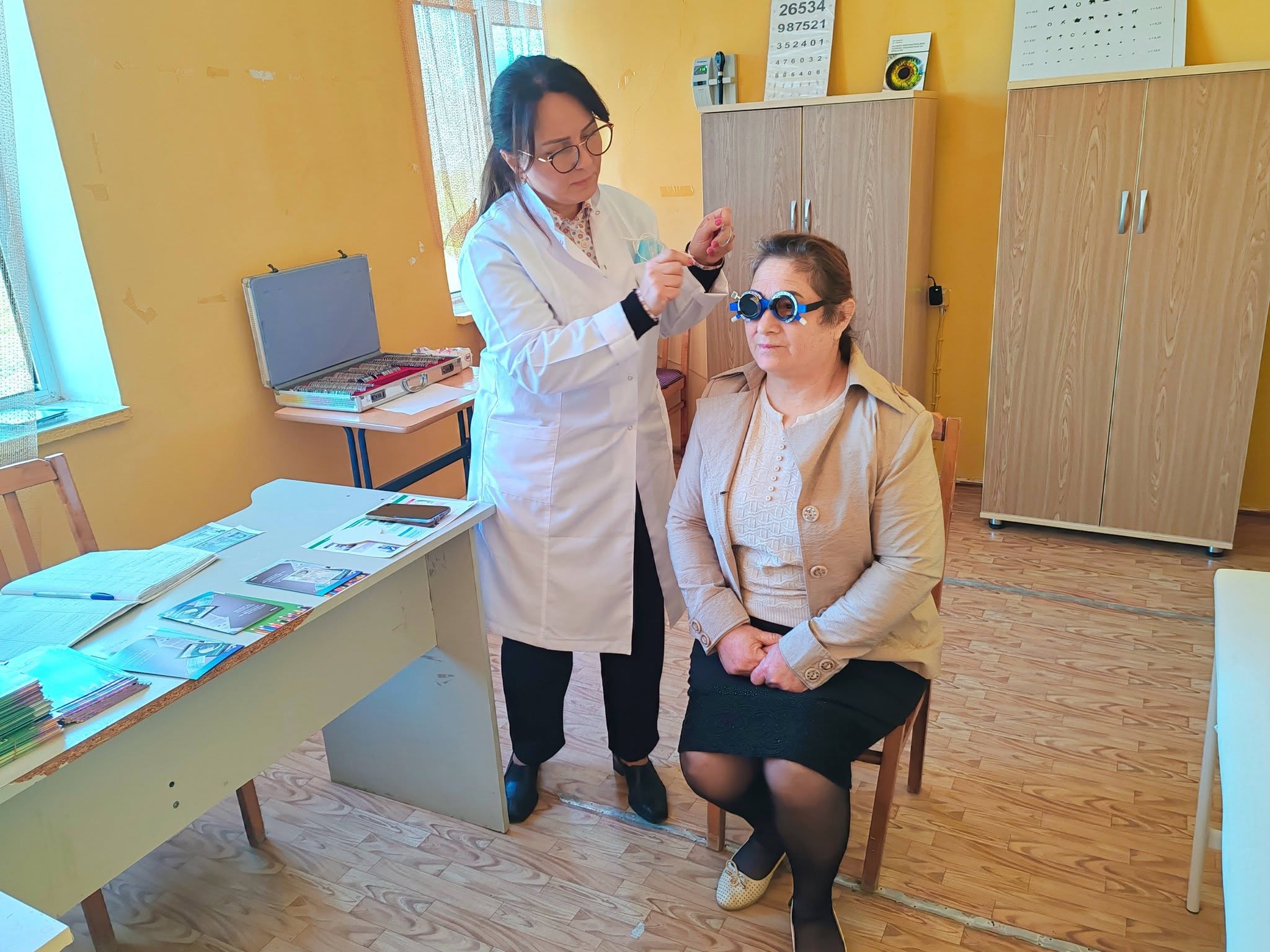 Cəbrayılda “Göz sağlamlığı gələcəyimizdir” adlı tibbi aksiya keçirilib