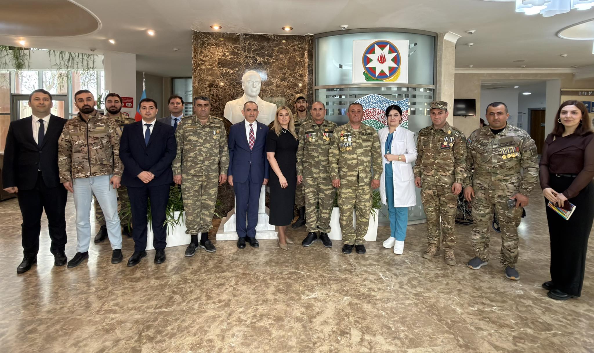 Daha bir qrup qazi reabilitasiya olunaraq əvvəlki sağlamlıqlarına qovuşub