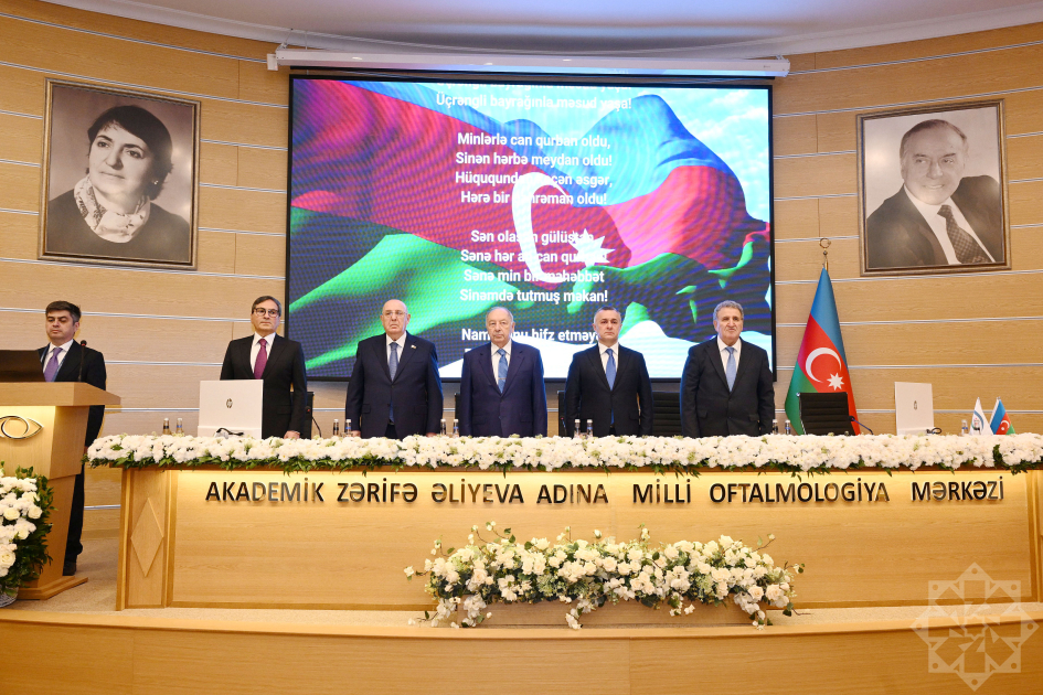 Akademik Zərifə Əliyeva oftalmologiya sahəsində müstəsna xidmətləri ilə yadda qalıb - Beynəlxalq konfrans  