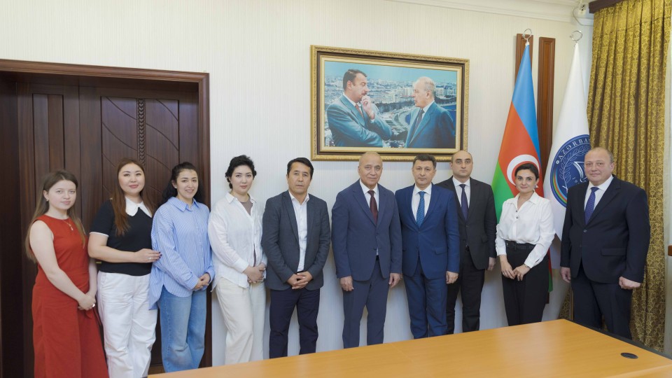 ATU-da Daşkənd Dövlət Tibb Universitetinin nümayəndə heyəti ilə görüş olub