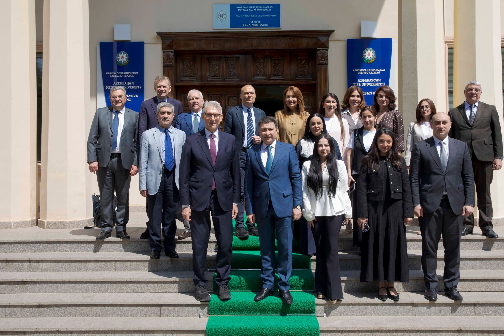  Vatikanın “Bambino Gesu” pediatrik xəstəxanasının nümayəndə heyəti Azərbaycan Tibb Universitetində olub   
