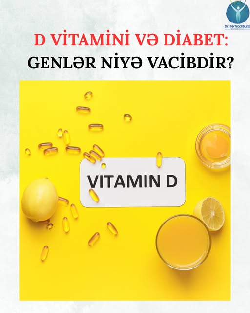 D vitamini və diabet: Genlər niyə vacibdir?