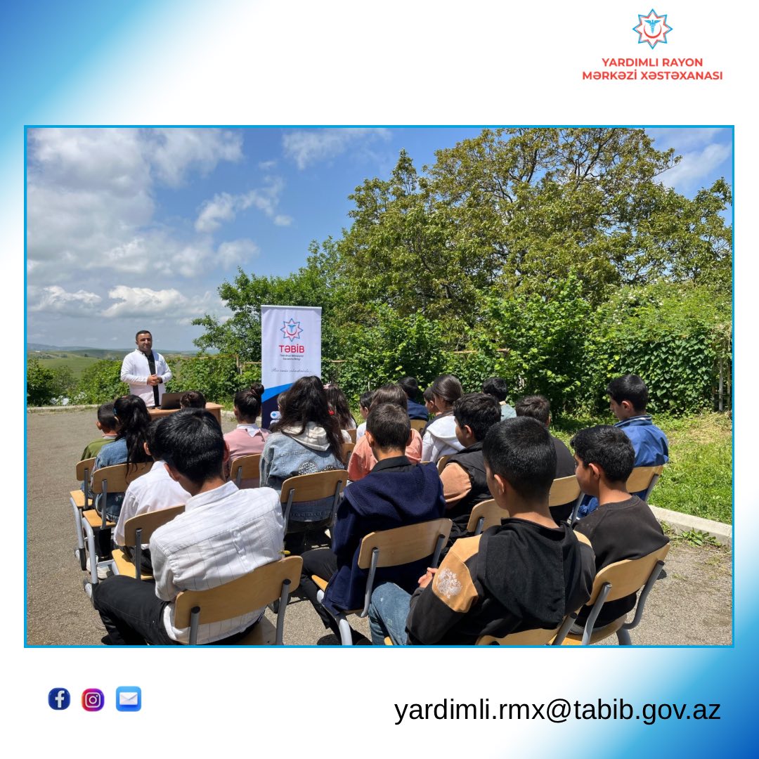  Yardımlı rayonunda “Dərsimiz Sağlamlıq” adlı maarifləndirici görüş keçirilib   