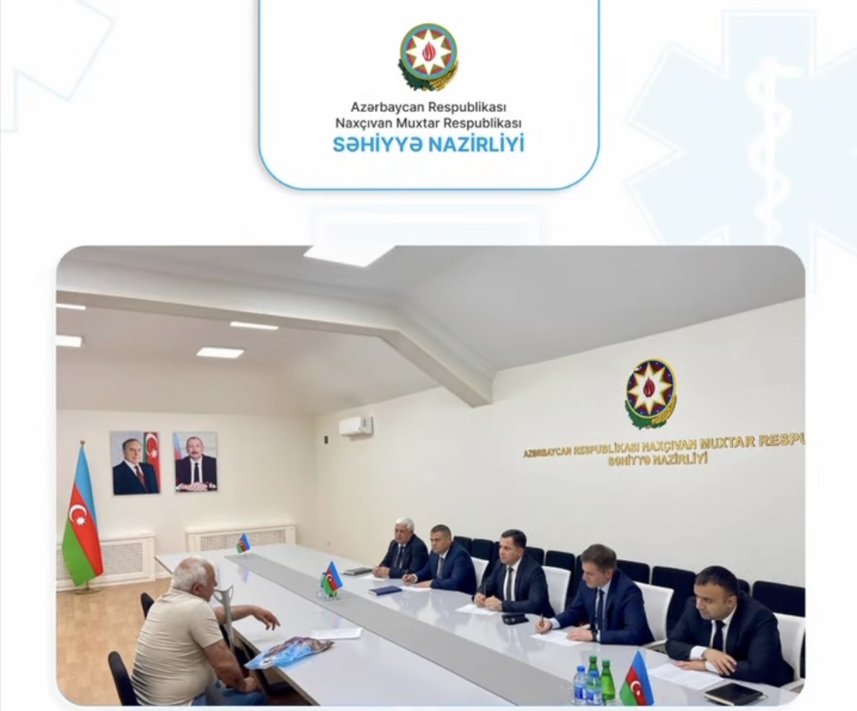 Naxçıvanda 44 vətəndaşın səhiyyə ilə bağlı müraciəti dinlənilib