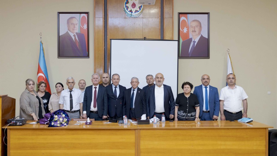 ATU-da professor Mübariz Allahverdiyevin “Xocalı harayı” kitabının təqdimatı olub