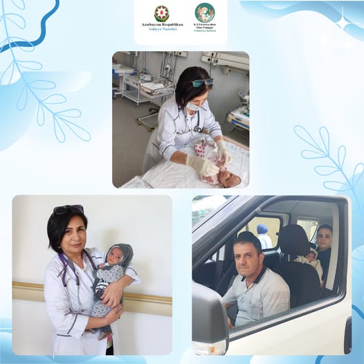 Elmi-Tədqiqat Pediatriya İnstitutuna sığınacaqdan gətirilən azyaşlı sağlamlığına qovuşub