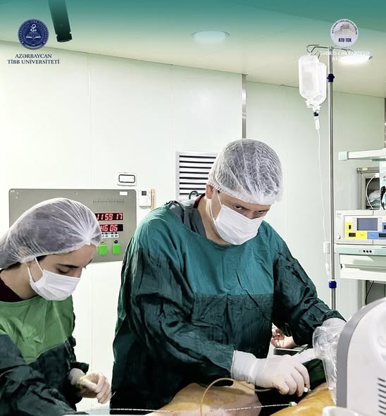  Tədris Cərrahiyyə Klinikasında ağır dərəcəli varikoz xəstəliyi lazer üsulu ilə müalicə olunub   