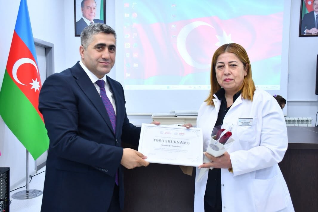  Sabunçu Tibb Mərkəzində Tibb İşçilərinin Peşə Bayramı Günü münasibətilə tədbir keçirilib   