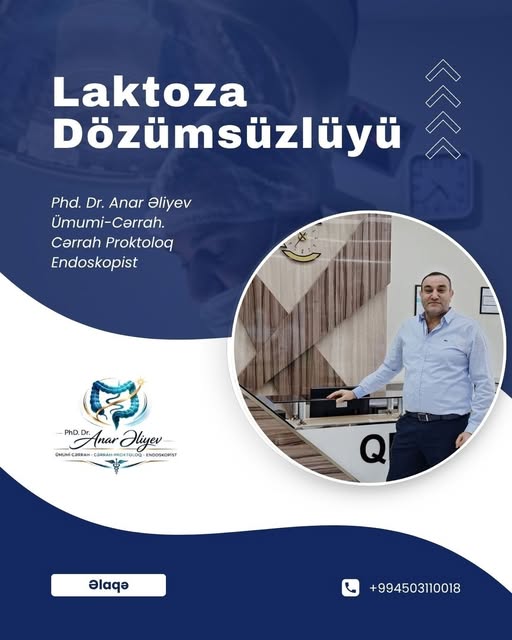 Laktoza dözümsüzlüyü özünü necə göstərir? Cərrahdan vacib açıqlama