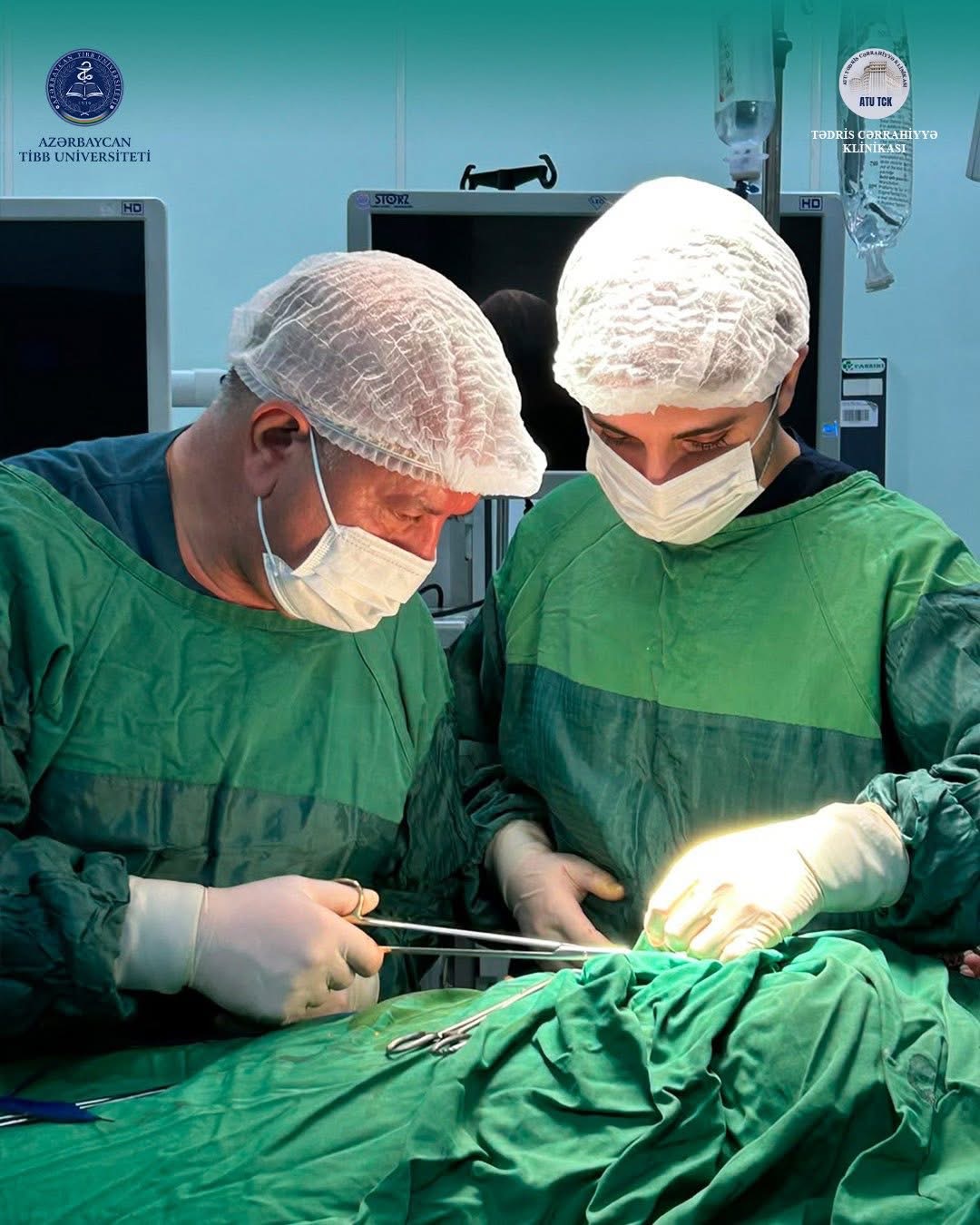 Tədris Cərrahiyyə Klinikasında növbəti uğurlu əməliyyat
