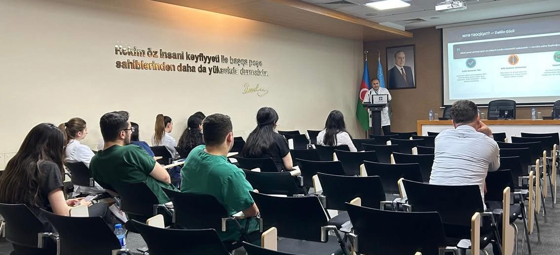 Mərkəzi Gömrük Hospitalında “Elmi klinik tədqiqatlar: metodoloji əsaslar və etik məsələlər” mövzusunda seminar keçirilib