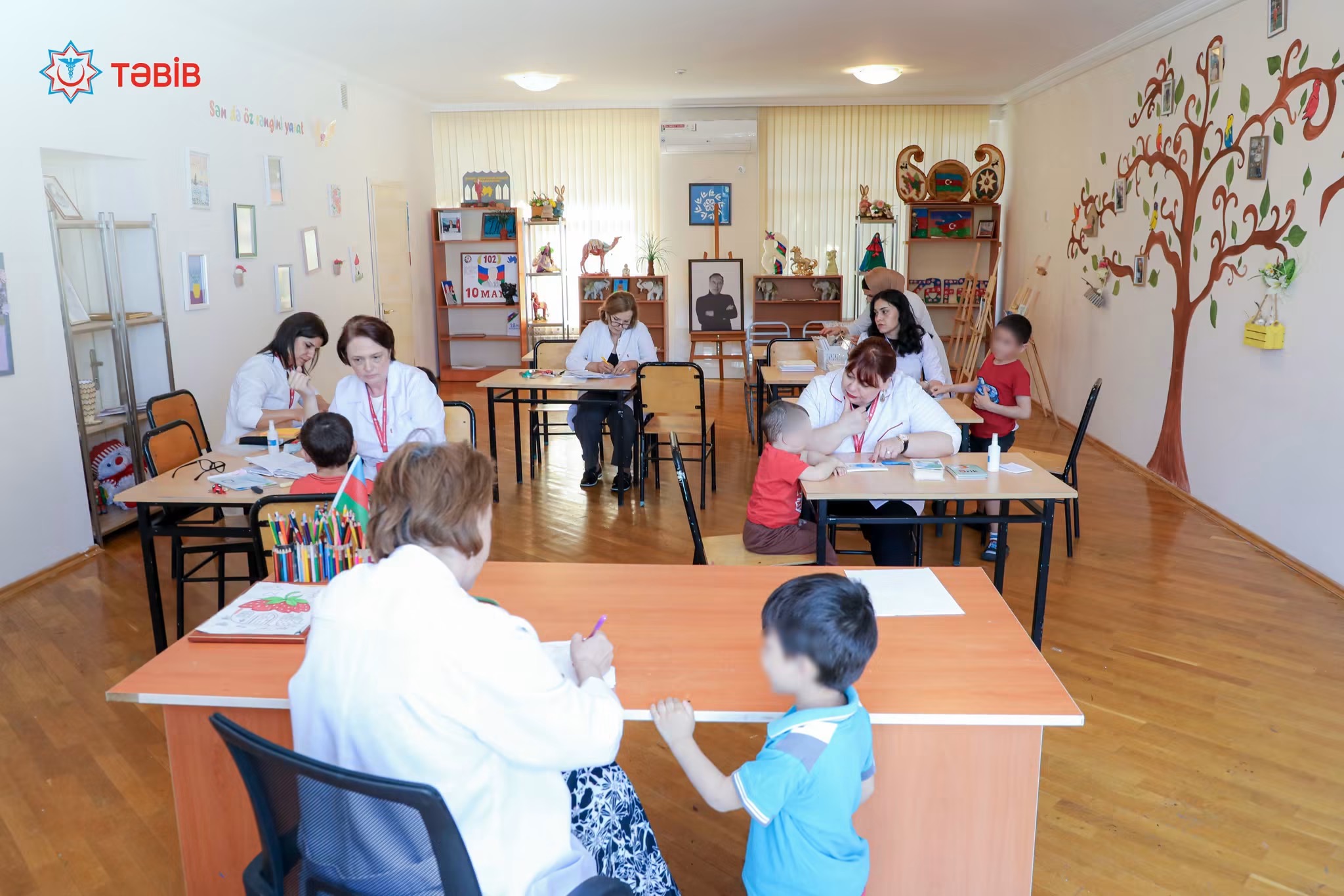 Respublika Pediatriya Mərkəzi tərəfindən Uşaq evlərinin sakinləri üçün tibbi müayinələr təşkil edilib