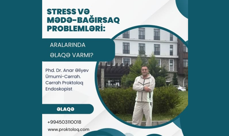 Stress və mədə-bağırsaq problemləri - Aralarında hansı əlaqə var?