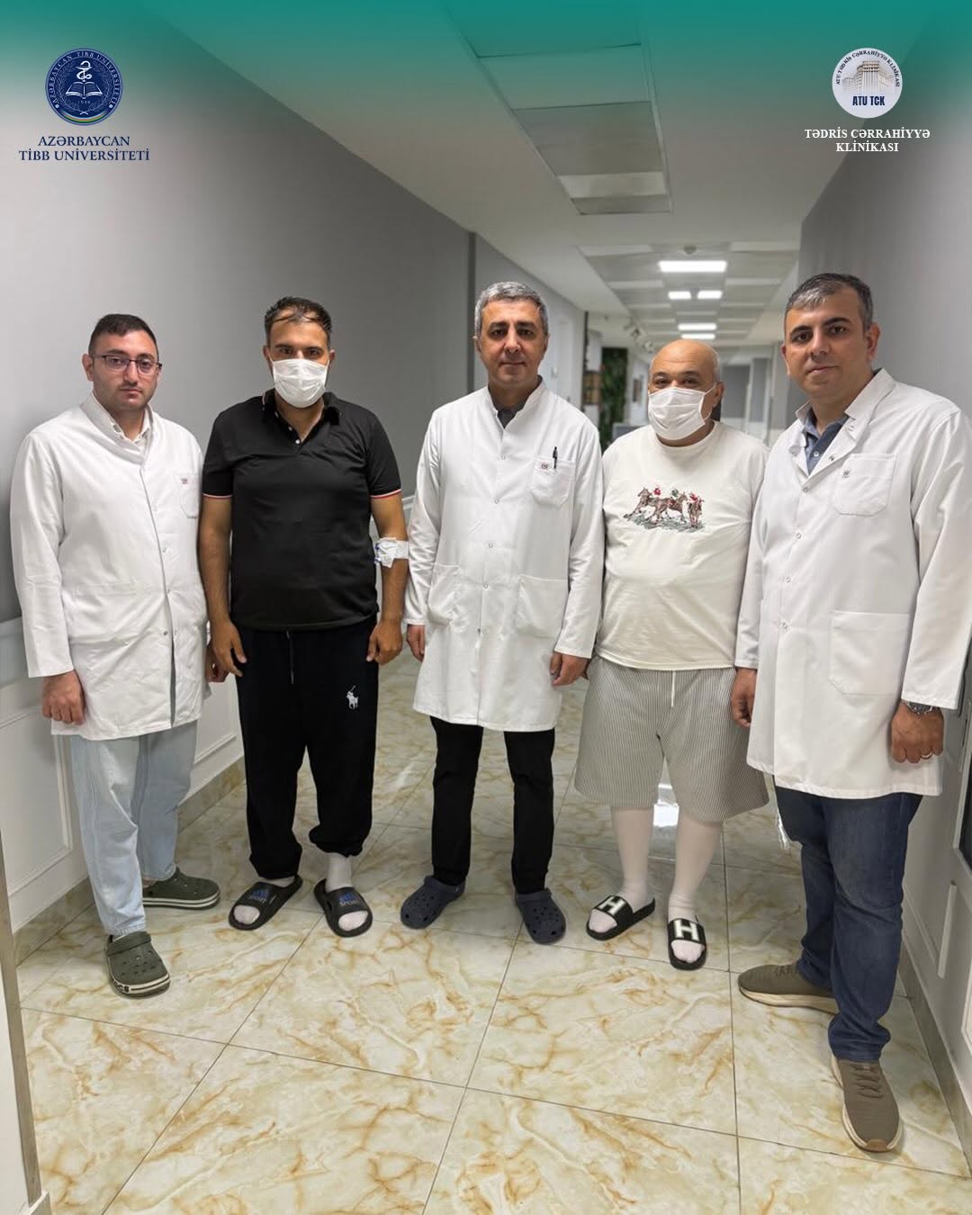  Tədris Cərrahiyyə Klinikasında eyni gündə iki uğurlu böyrək nəqli əməliyyatı icra olunub   