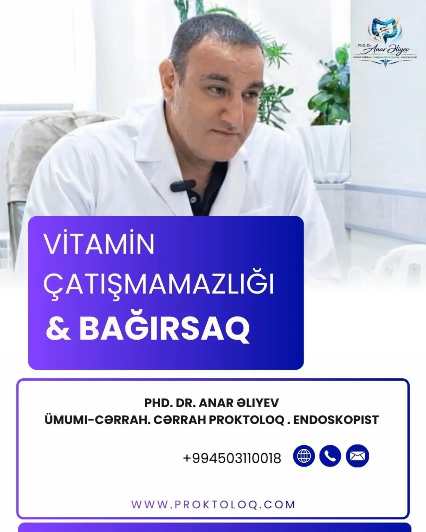 Vitamin çatışmazlığının səbəbi bağırsaqlar ola bilər
