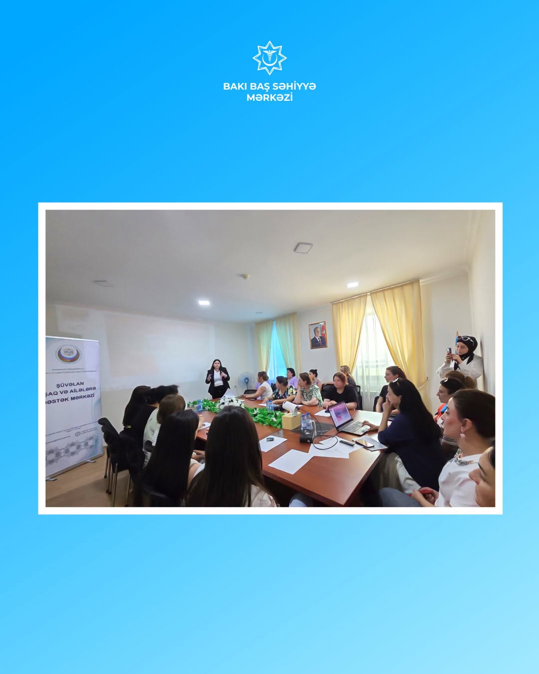  Zirə qəsəbəsində qadın əhali ilə “Reproduktiv sağlamlıq və ailə planlaşdırılması” mövzusunda maarifləndirici görüş keçirilib   