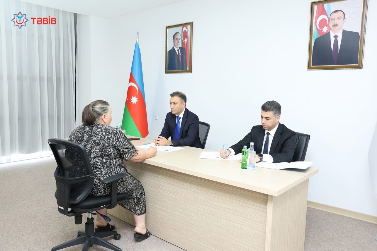 Anar Bayramov Qobustan rayonunda vətəndaşları qəbul edib