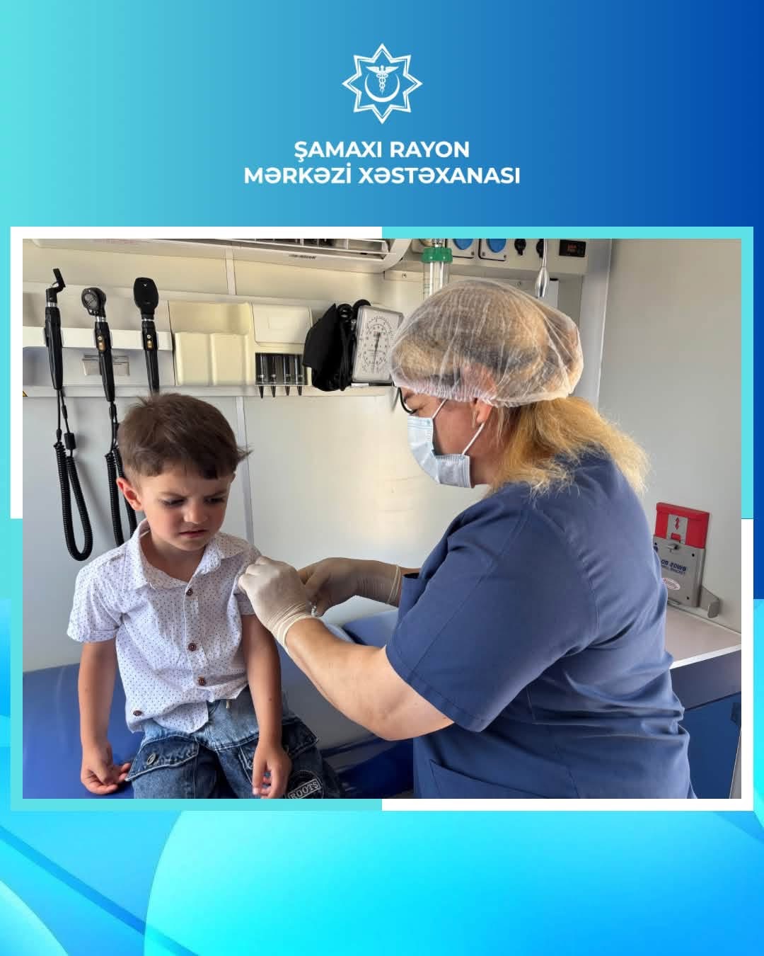 Şamaxının Laləzar və Quşçu kəndlərində səyyar peyvəndlənmə xidməti həyata keçirilib