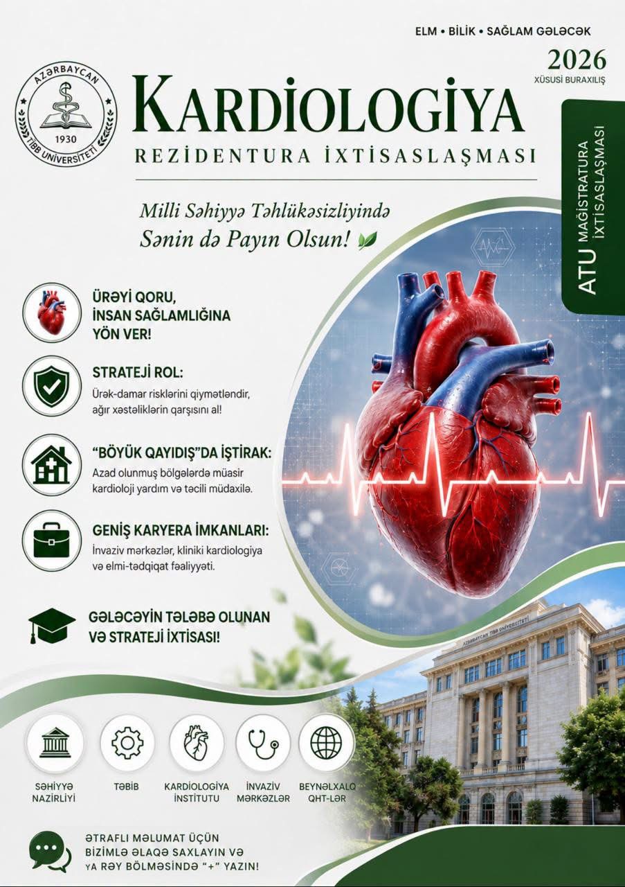 Kardiologiya ixtisası - milli səhiyyə təhlükəsziliyinin strateji istiqaməti