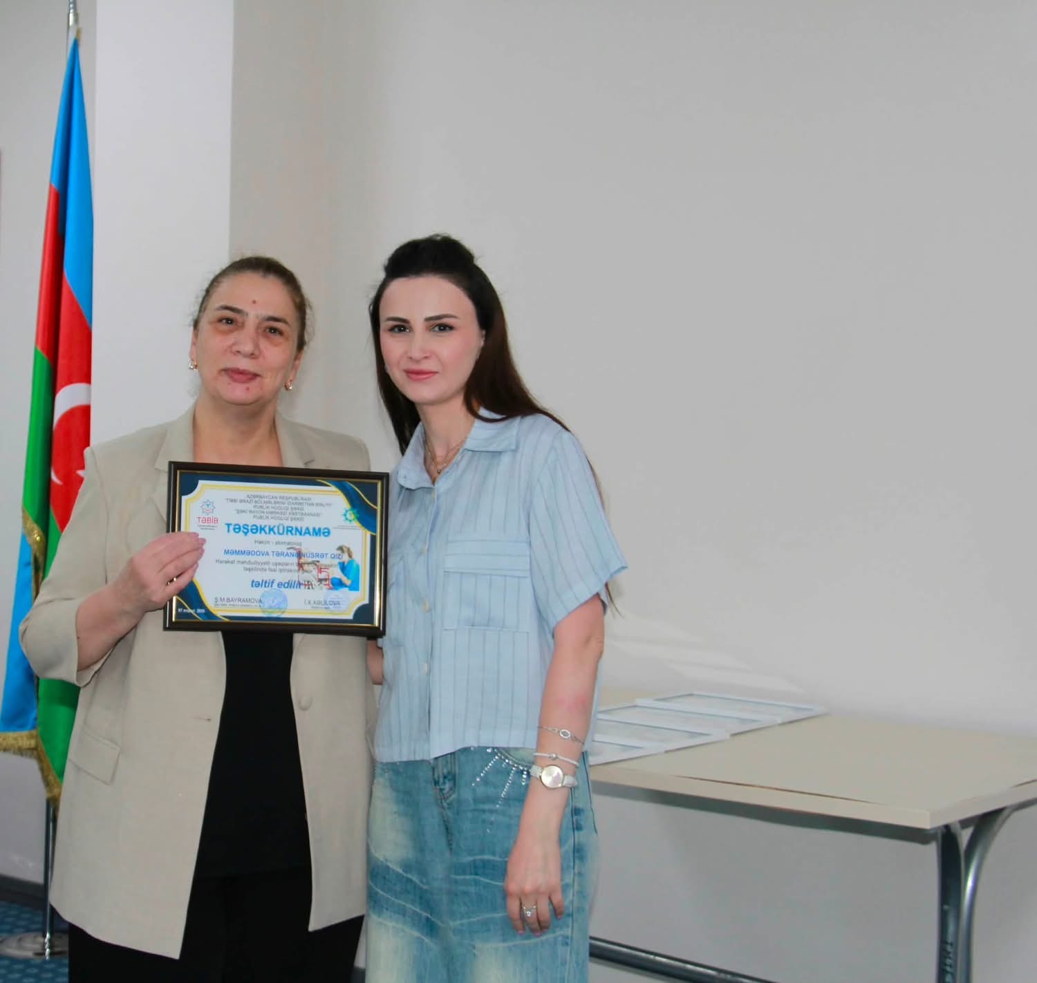 Hərəkət məhdudiyyətli qız uşaqlarının dispanserizasiyası başa çatıb