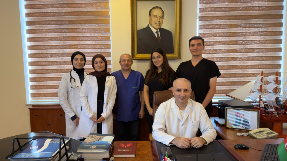 Üsküdar Universitetinin bir qrup tələbəsi ATU-da kliniki təcrübə proqramını uğurla başa vurub