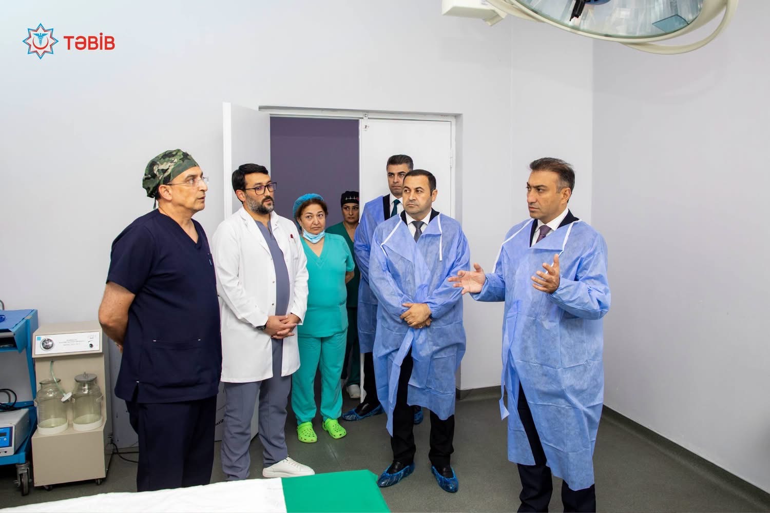 Anar Bayramov Şirvan şəhər və Hacıqabul rayon mərkəzi xəstəxanalarını ziyarət edib