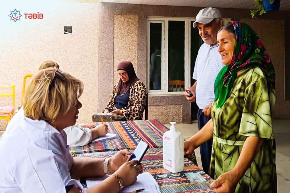 Vəngli, Suqovuşan, Həsənriz və Aşağı Oratağ kəndlərində səyyar tibbi xidmət təşkil olunub