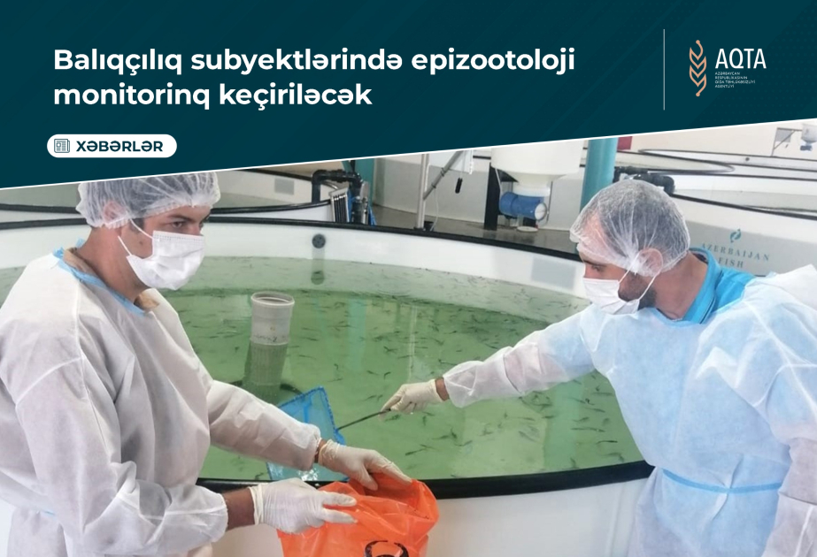 Balıqçılıq subyektlərində epizootoloji monitorinq aparılacaq  