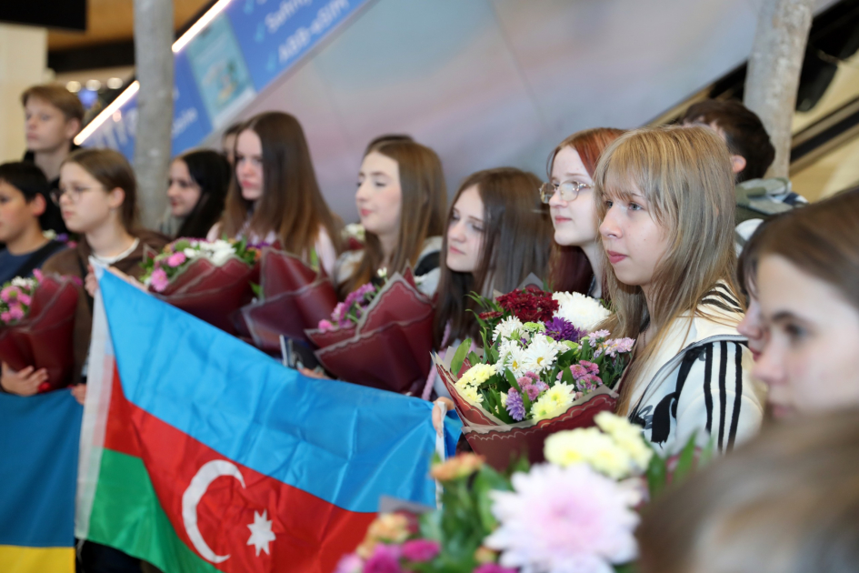 Ukraynadan daha 30 uşaq reabilitasiya xidmətlərinə cəlb olunmaları üçün ölkəmizə gətirilib  
