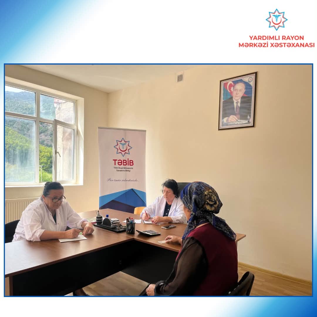  Yardımlının Qaraqaya kəndində səyyar tibbi müayinə təşkil olunub 
