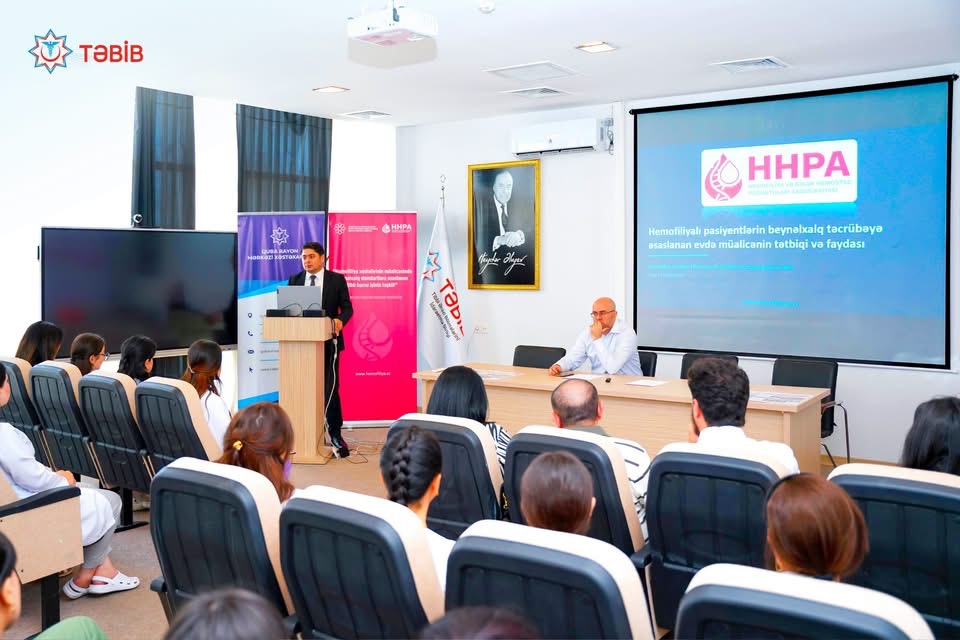 Regionlarda hemofiliyanın müasir müalicə üsulları müzakirə olunub
