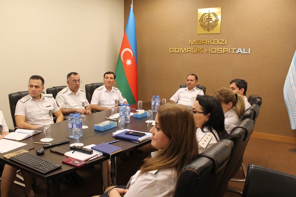 Mərkəzi Gömrük Hospitalında təlim: “Xəstəxana üzrə kağızsız məlumat mübadiləsi”
