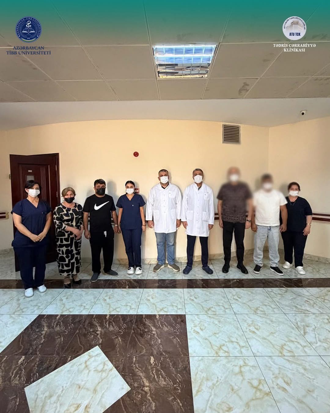 Tədris Cərrahiyyə Klinikasında eyni gündə iki böyrək transplantasiyası