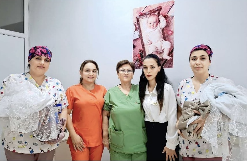 Şirvanda ana və əkiz körpələrin həyatı xilas edilib