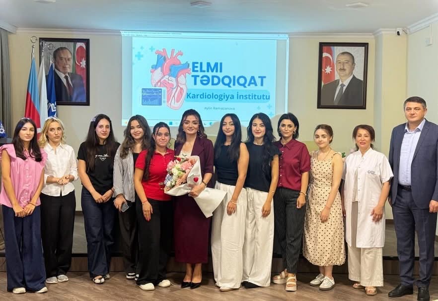 Elmi-Tədqiqat Kardiologiya İnstitutunda fəaliyyət göstərən “ETKİ könüllüləri”nə sertifikatlar təqdim olunub