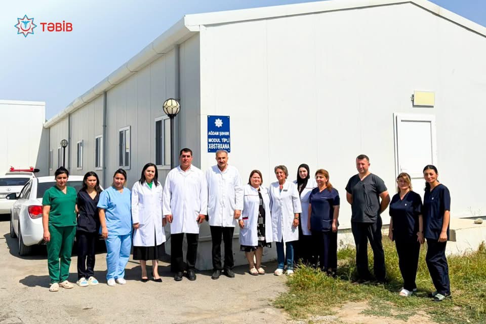 Ağdamda sakinlərə səyyar tibbi xidmət göstərilib
