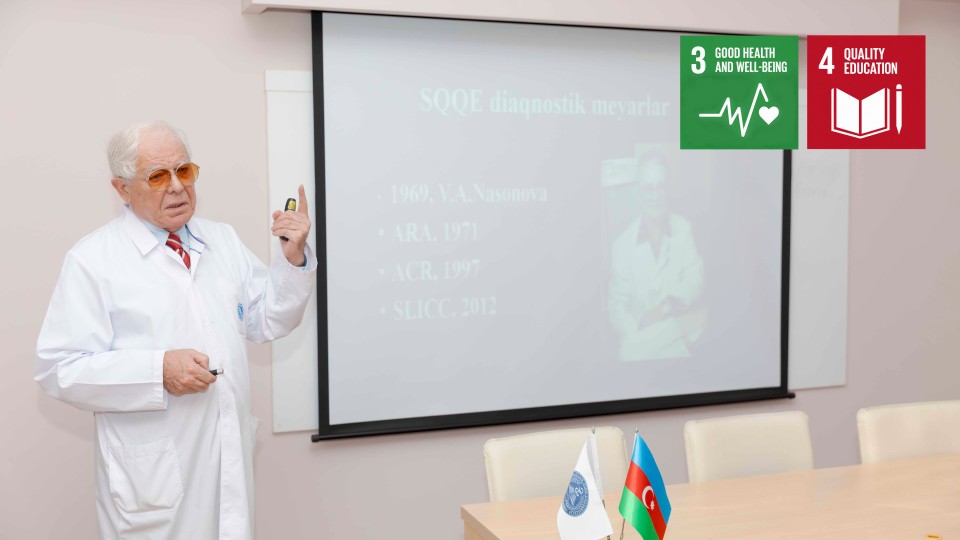 Sistem qırmızı qurdeşənəyinin müasir diaqnostika və müalicəsi müzakirə olunub
