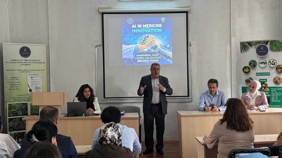 Azərbaycan Tibb Universitetində süni intellekt innovasiya proqramına start verildi