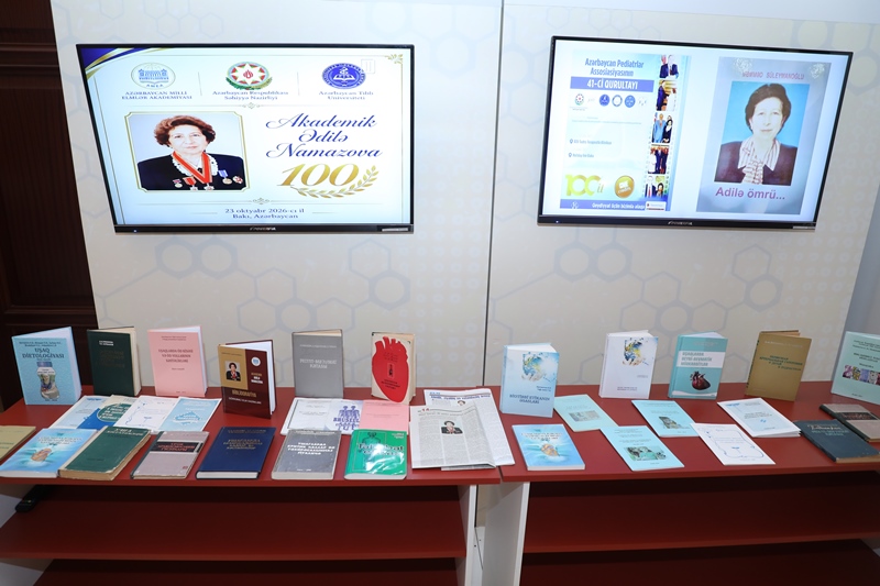 Azərbaycan pediatriya məktəbinin banisi akademik Ədilə Namazovanın 100 illiyi AMEA-da anılıb