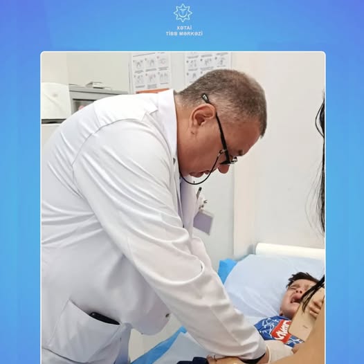 Kəskin sancı ilə müraciət edən azyaşlıya vaxtında tibbi yardım göstərildi