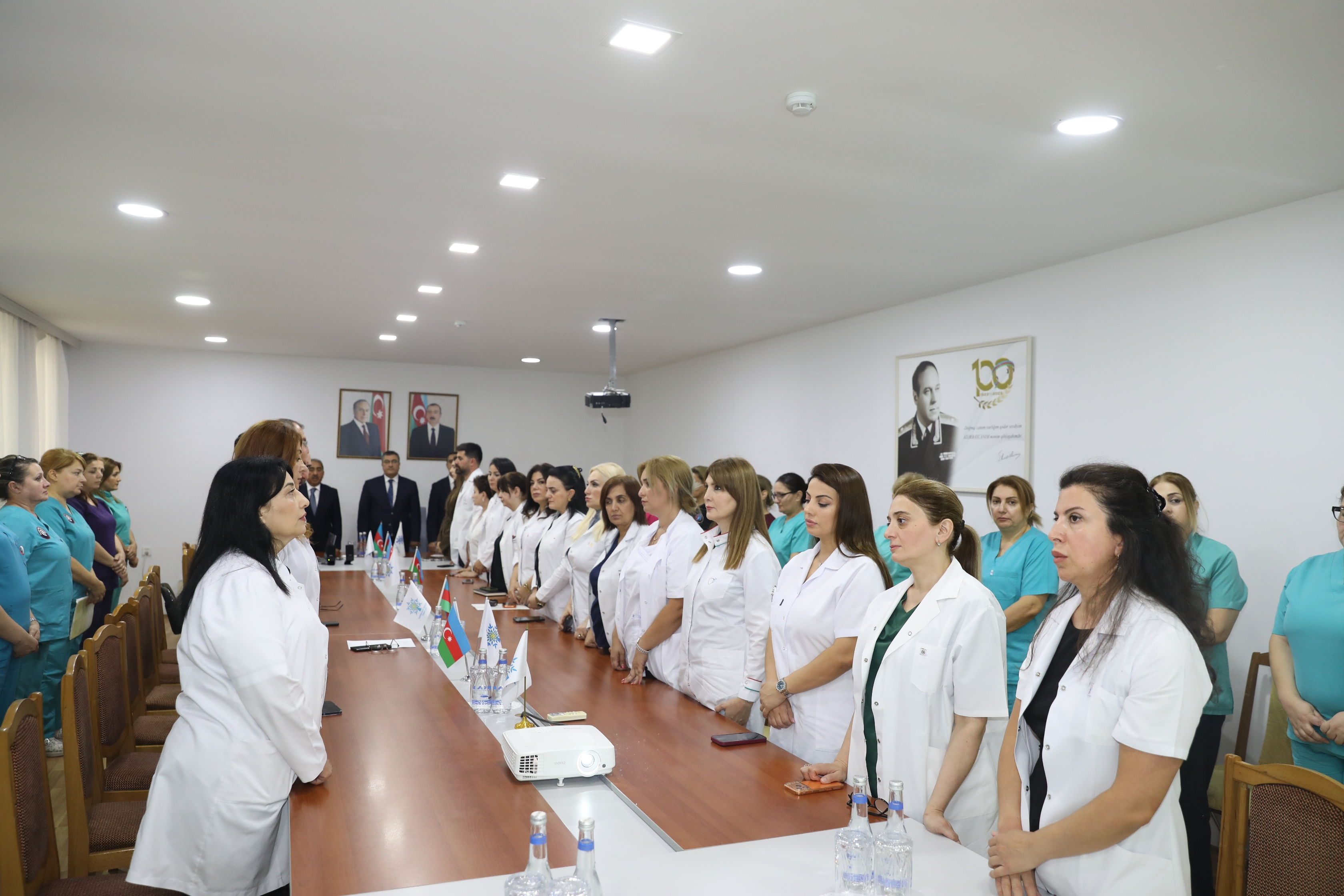 Səhiyyə əməkdaşları YAP-ın VIII Qurultayından irəli gələn vəzifələrin icrasına sadiqdirlər  