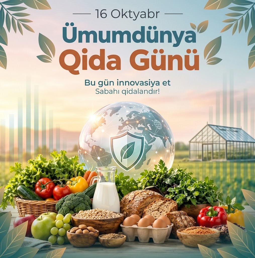 16 Oktyabr Ümumdünya Qida Günüdür - Sağlam gələcək və davamlı resurslar üçün nə etməliyik?